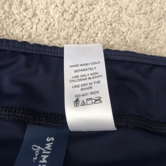 Swimsuits For All Swim Shorts Plus Size 34 Navy Blue - Picture 3 of 12